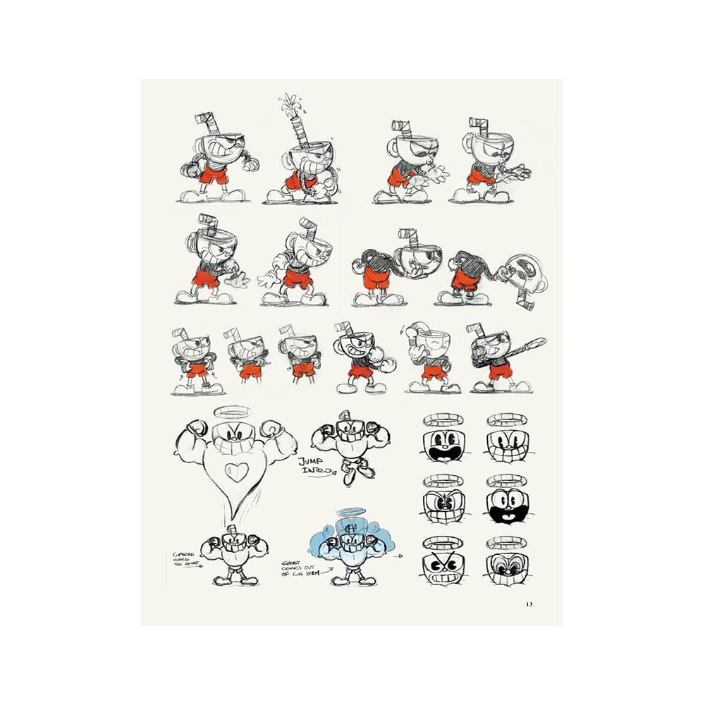 1010 China Cuphead The Art of Cuphead *Englische Version* Artbook