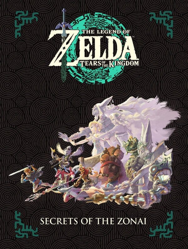 1010 China The Legend of Zelda Tears of the Kingdom--Secrets of the Zonai Art Book Hardcover *Englisch*