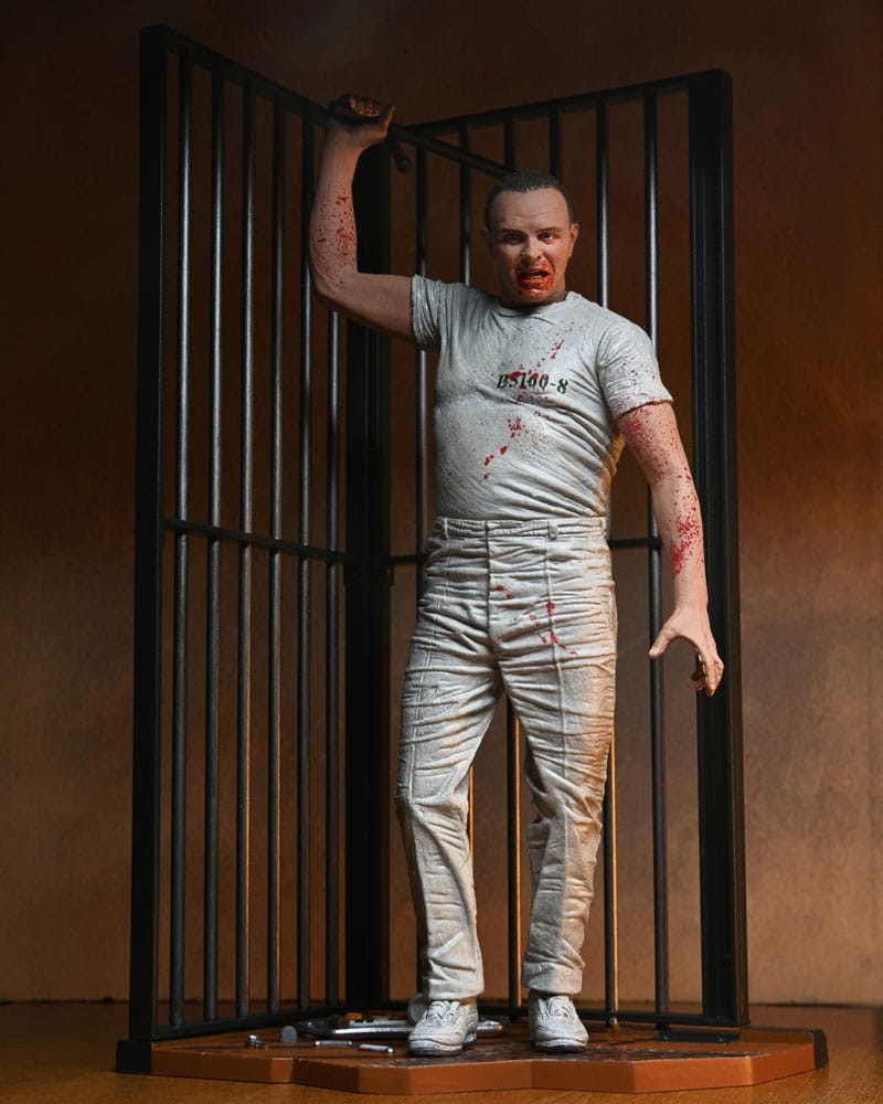 Das Schweigen der Lämmer Actionfigur Dr. Hannibal Lecter (Prison Escape) 18 cm von NECA