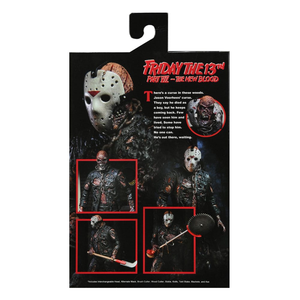 Freitag der 13. Teil 7 - Ultimate Jason New Blood 18 cm Actionfigur NECA