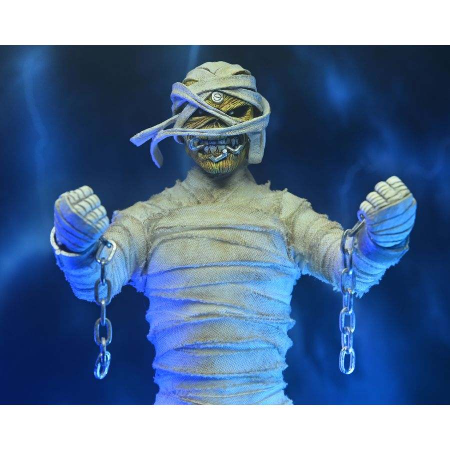 Iron Maiden - Powerslave Eddie Mummy Clothed 17 cm Actionfigur