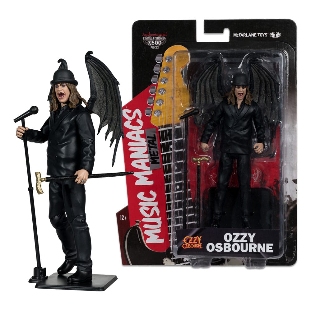Ozzy Osbourne Metal Music Maniacs Actionfigur Ozzy Osbourne 15 cm