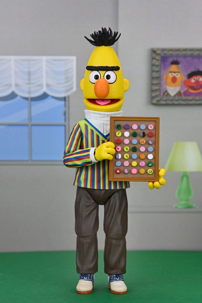 Sesamstraße - Ultimate Ultimate Bert 18 cm Actionfigur NECA