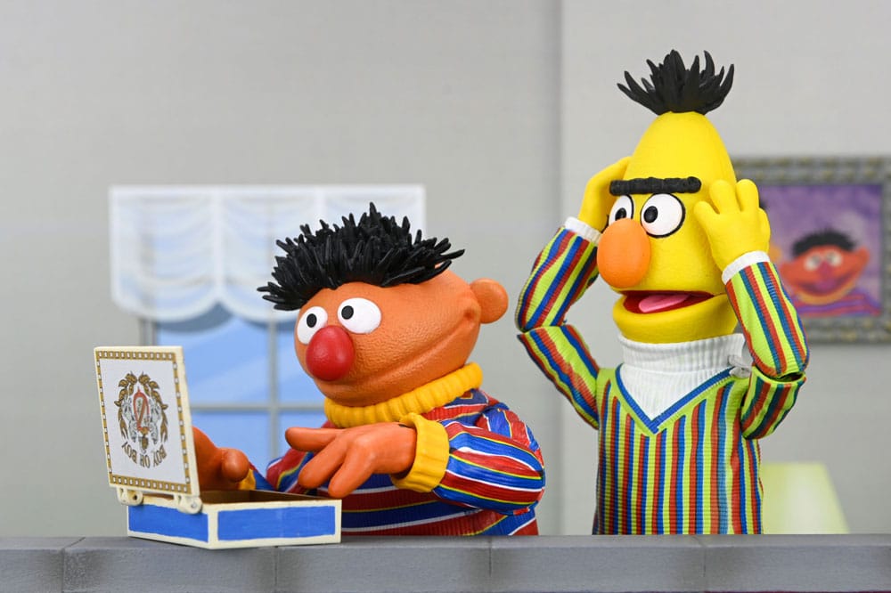 Sesamstraße - Ultimate Ultimate Bert 18 cm Actionfigur NECA