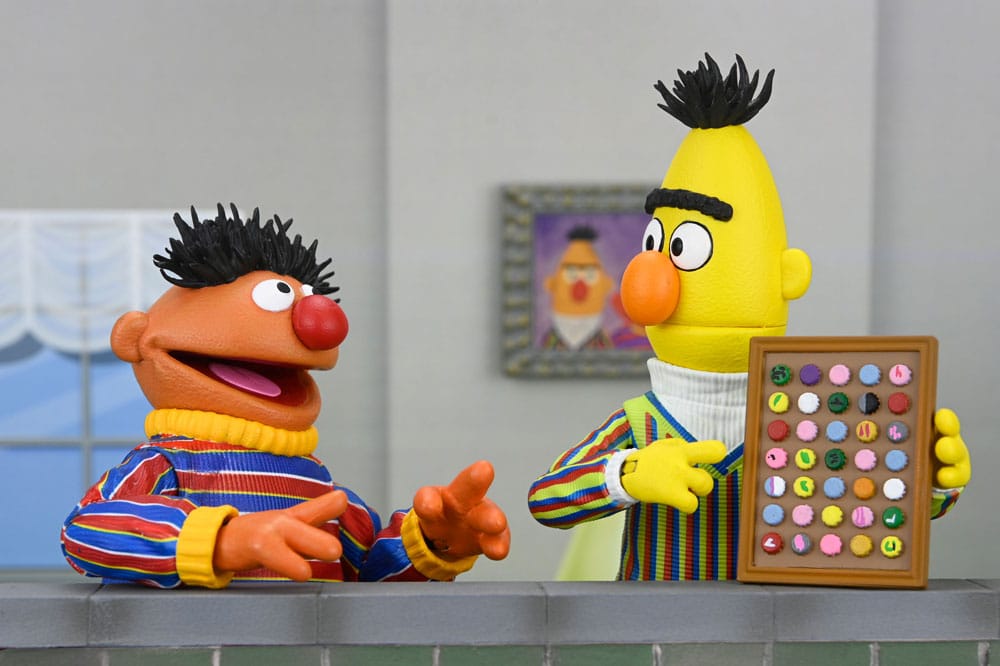 Sesamstraße - Ultimate Ultimate Bert 18 cm Actionfigur NECA