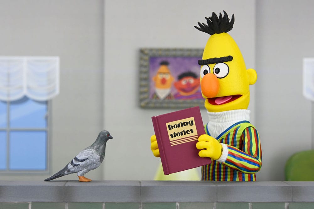 Sesamstraße - Ultimate Ultimate Bert 18 cm Actionfigur NECA