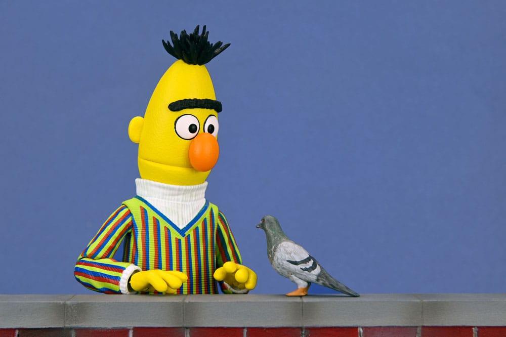 Sesamstraße - Ultimate Ultimate Bert 18 cm Actionfigur NECA