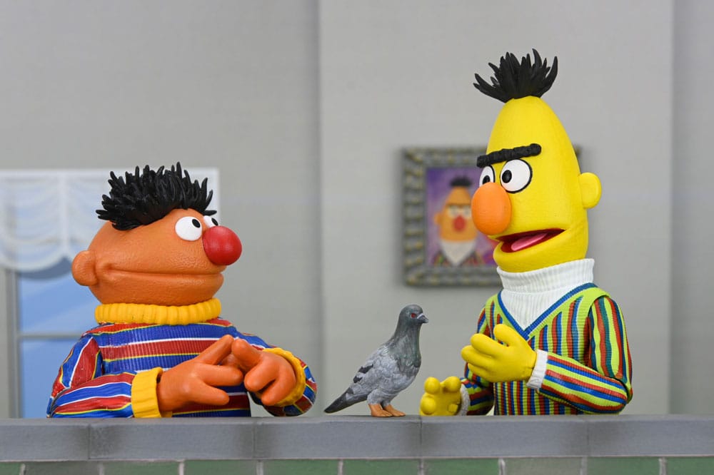 Sesamstraße - Ultimate Ultimate Bert 18 cm Actionfigur NECA