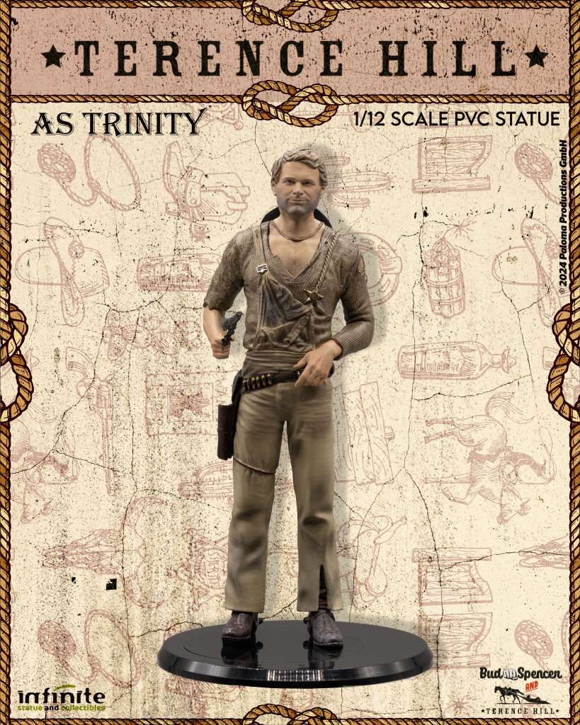 Terence Hill als Trinity 15 cm 1/12 PVC Statue Infinite Statue