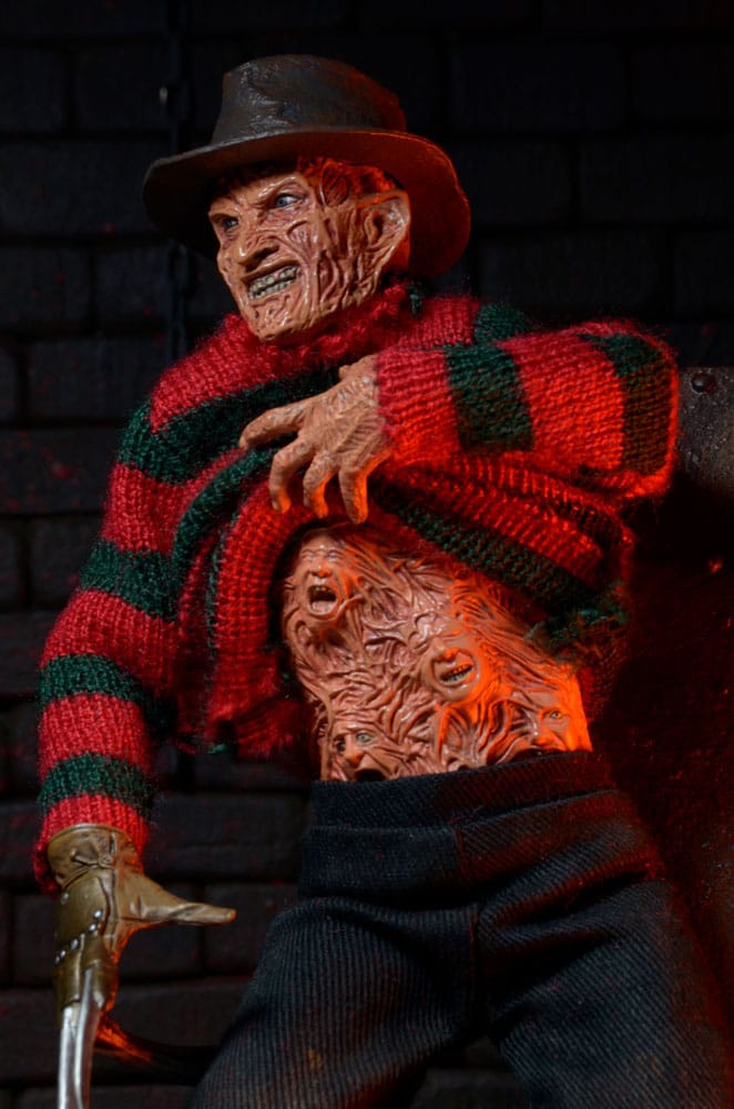 A Nightmare on Elm Street 3 - Freddy Krueger Clothed 20 cm Actionfigur NECA
