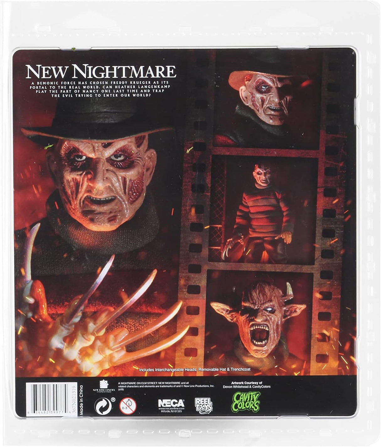 A Nightmare on Elm Street - Freddy Krueger New Nightmare Clothed Actionfigur