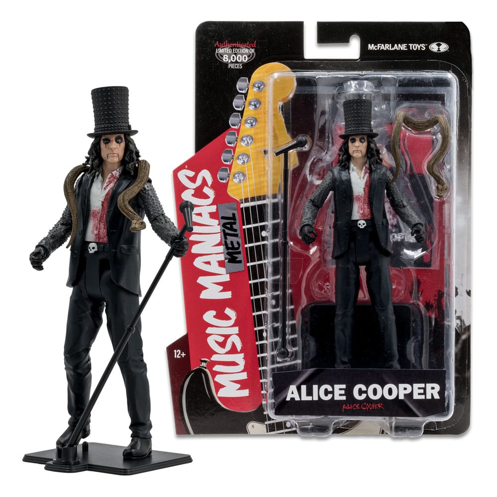 Alice Cooper Metal Music Maniacs Actionfigur Alice Cooper 15 cm