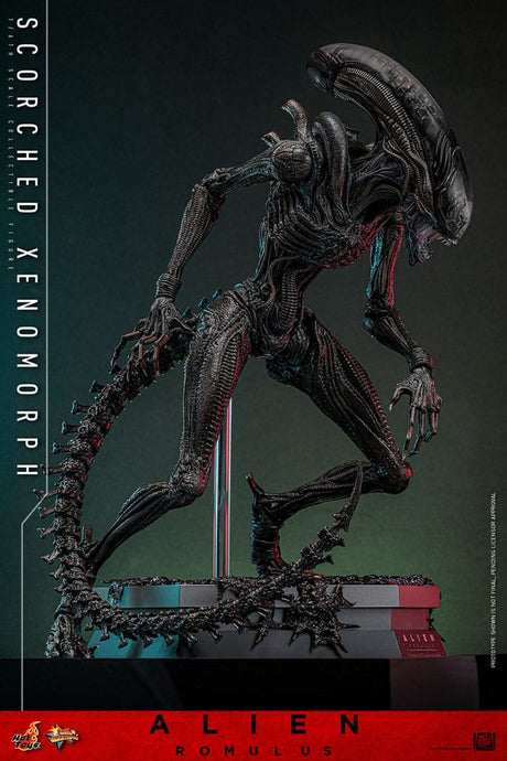 Alien - Romulus Scorched Xenomorph Movie Masterpiece 44 cm 1/6 Actionfigur Hot Toys