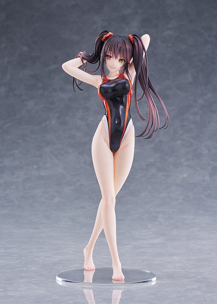 Amakuni Date A Live Kurumi Tokisaki Swimsuit Silhouette Swimwater Ver. 1/7 Figur