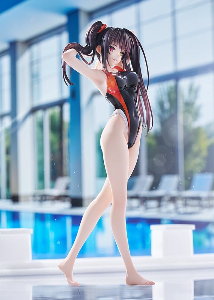 Amakuni Date A Live Kurumi Tokisaki Swimsuit Silhouette Swimwater Ver. 1/7 Figur