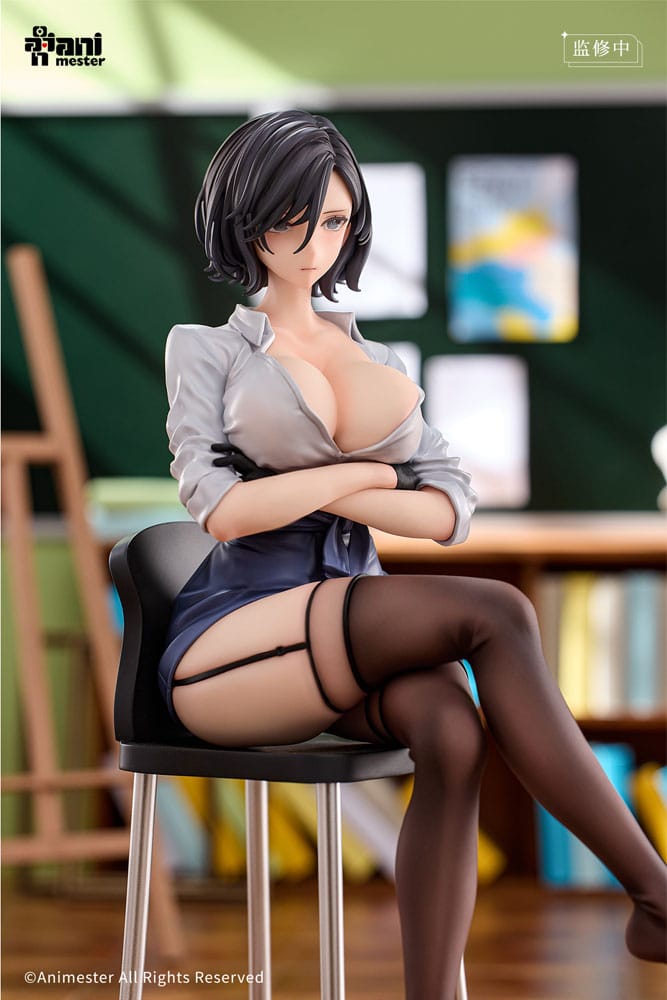 AniMester Original Character After-School Art Instruction Rumi 1/6 Statue
