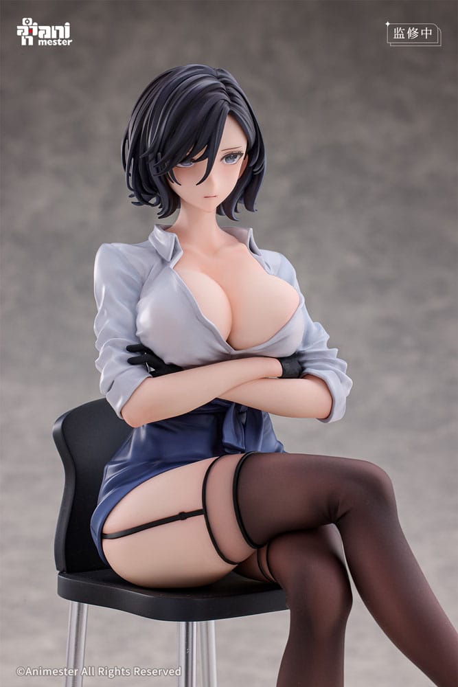 AniMester Original Character After-School Art Instruction Rumi 1/6 Statue