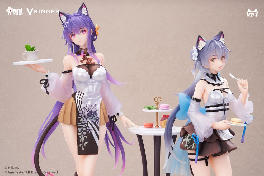 AniMester Vsinger Luo Tianyi & Mo Qingxian Tea Time Melody Ver. 2er-Pack 1/7 Statuen