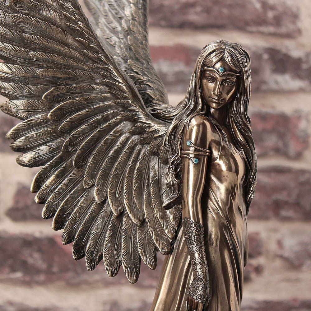 Anne Stokes - Spirit Guide 43 cm Bronze Statue Nemesis Now
