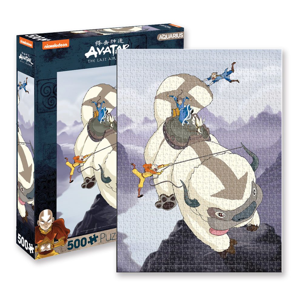 Aquarius Avatar Der Herr Der Elemente Appa And Gang (500 Teile) Puzzle