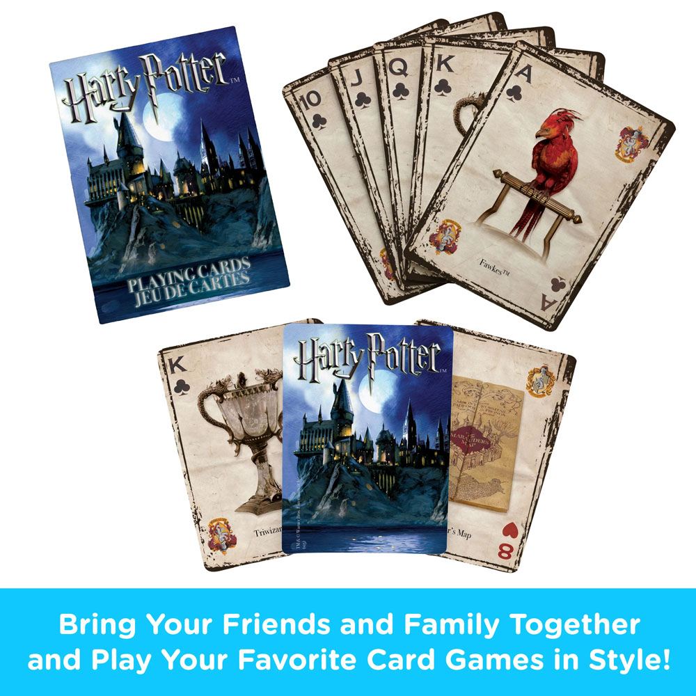 Aquarius Harry Potter Wizarding World Spielkarten