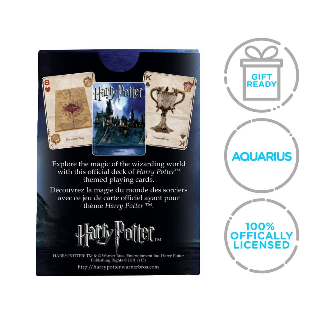 Aquarius Harry Potter Wizarding World Spielkarten