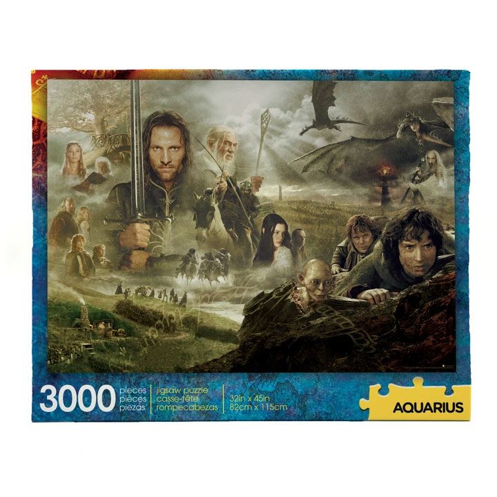 Aquarius Herr der Ringe Puzzle Saga 3000 Teile