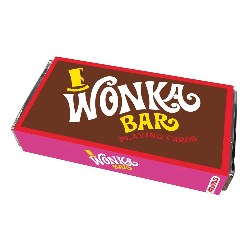 Aquarius Wonka Willy Wonka Bar Premium Spielkarten
