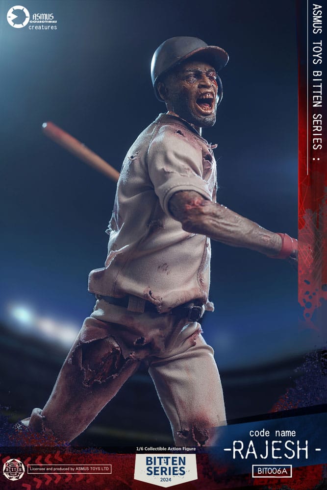 Asmus Collectible Toys Bitten Rajesh Zombie 1/6 Actionfigur