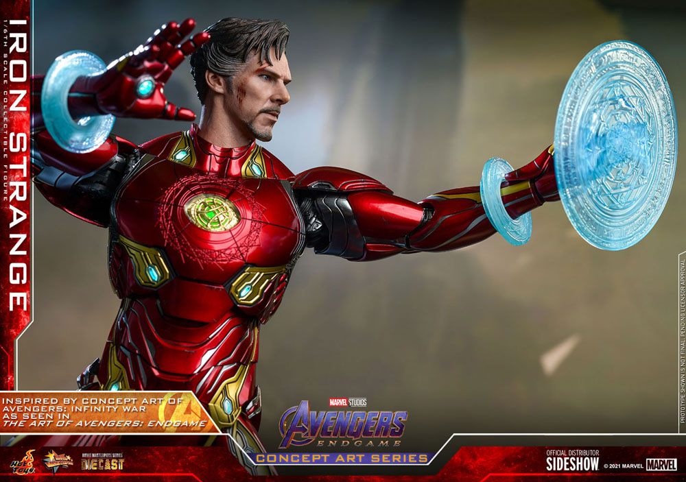 Avengers: Endgame Concept Art Series PVC Actionfigur 1/6 Iron Strange 32 cm Hot Toys