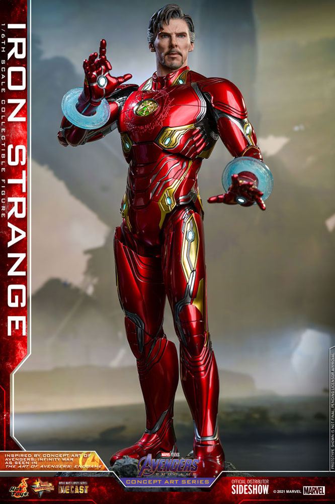 Avengers: Endgame Concept Art Series PVC Actionfigur 1/6 Iron Strange 32 cm Hot Toys