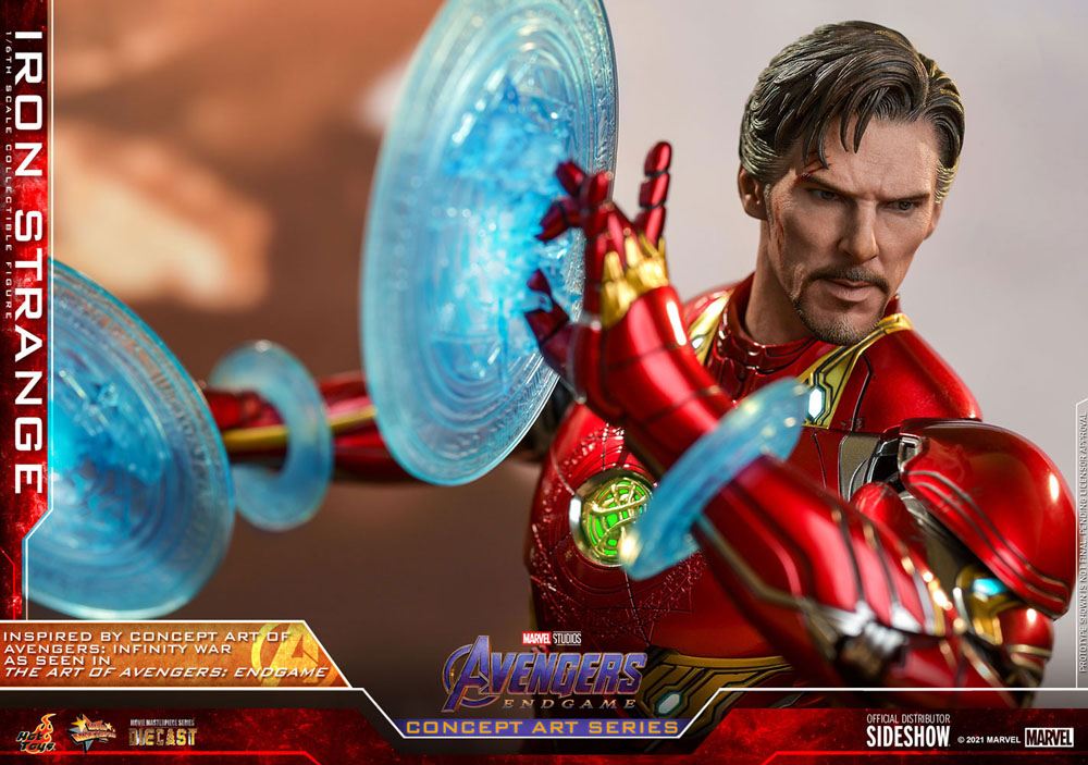 Avengers: Endgame Concept Art Series PVC Actionfigur 1/6 Iron Strange 32 cm Hot Toys