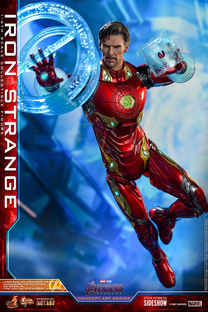 Avengers: Endgame Concept Art Series PVC Actionfigur 1/6 Iron Strange 32 cm Hot Toys