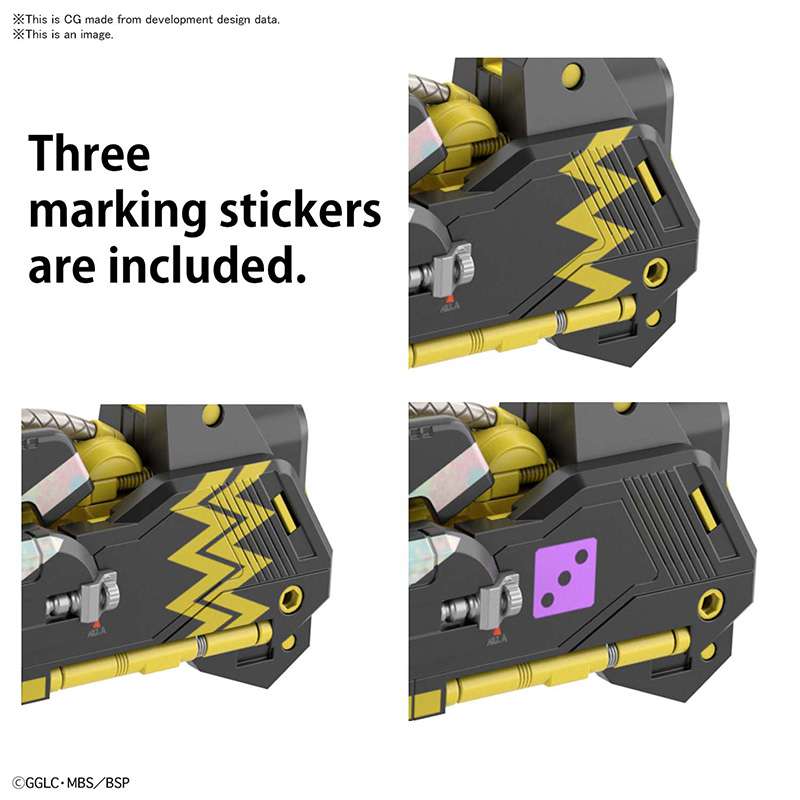 Bandai Model Kit Gunpla Attack Girl Gun Charlie Tango