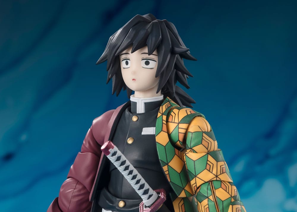 Bandai Tamashii Nations Demon Slayer Kimetsu no Yaiba Giyu Tomioka S.H. Figuarts Actionfigur