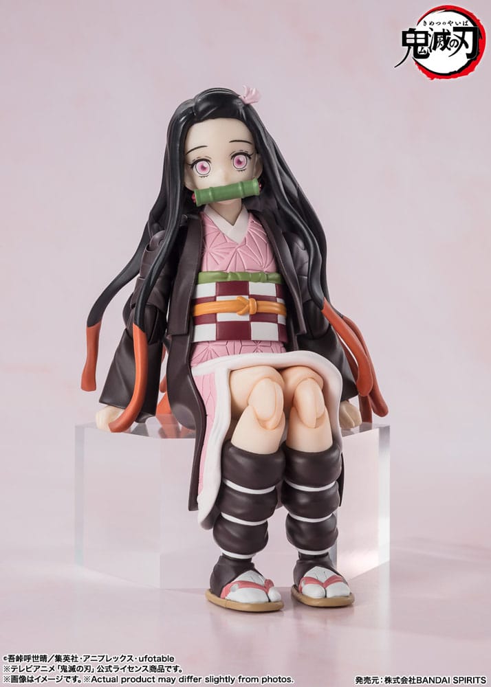 Bandai Tamashii Nations Demon Slayer Kimetsu no Yaiba Nezuko Kamado S.H. Figuarts Actionfigur