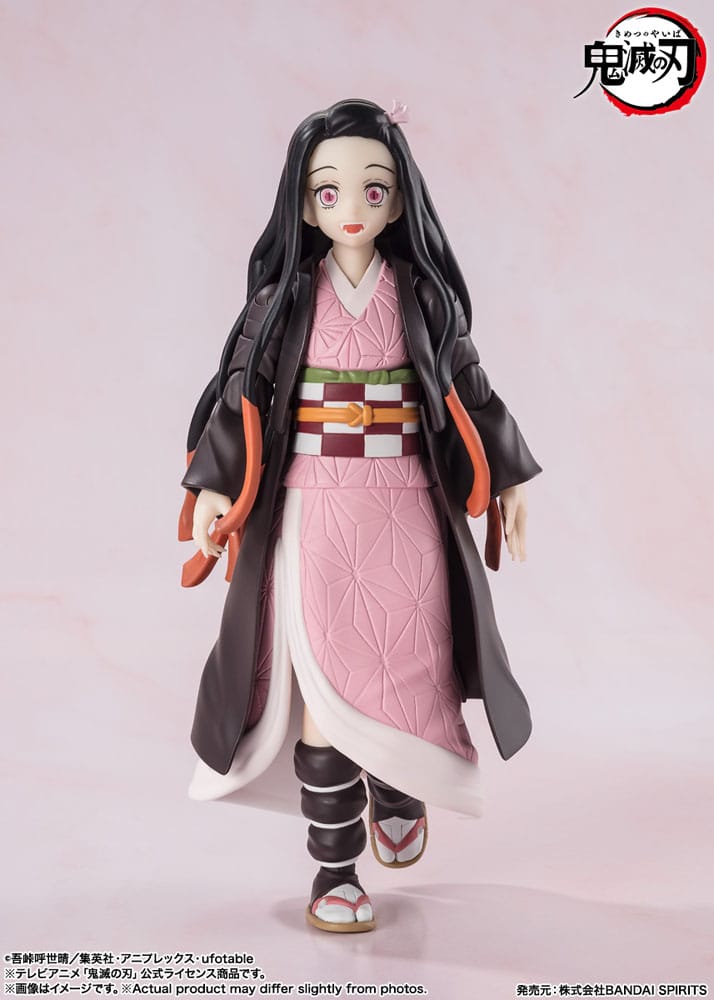 Bandai Tamashii Nations Demon Slayer Kimetsu no Yaiba Nezuko Kamado S.H. Figuarts Actionfigur