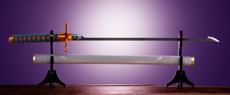 Bandai Tamashii Nations Demon Slayer Kimetsu no Yaiba Nichirin Schwert (Shinobo Kocho) Proplica 1/1 Replik
