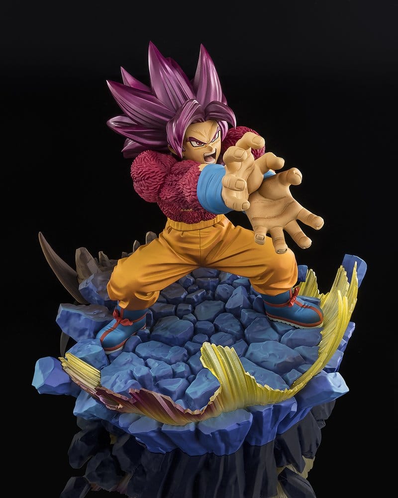 Bandai Tamashii Nations Dragon Ball Daima Son Goku Extra Battle Super Saiyan 4 FiguartsZERO Statue Daima