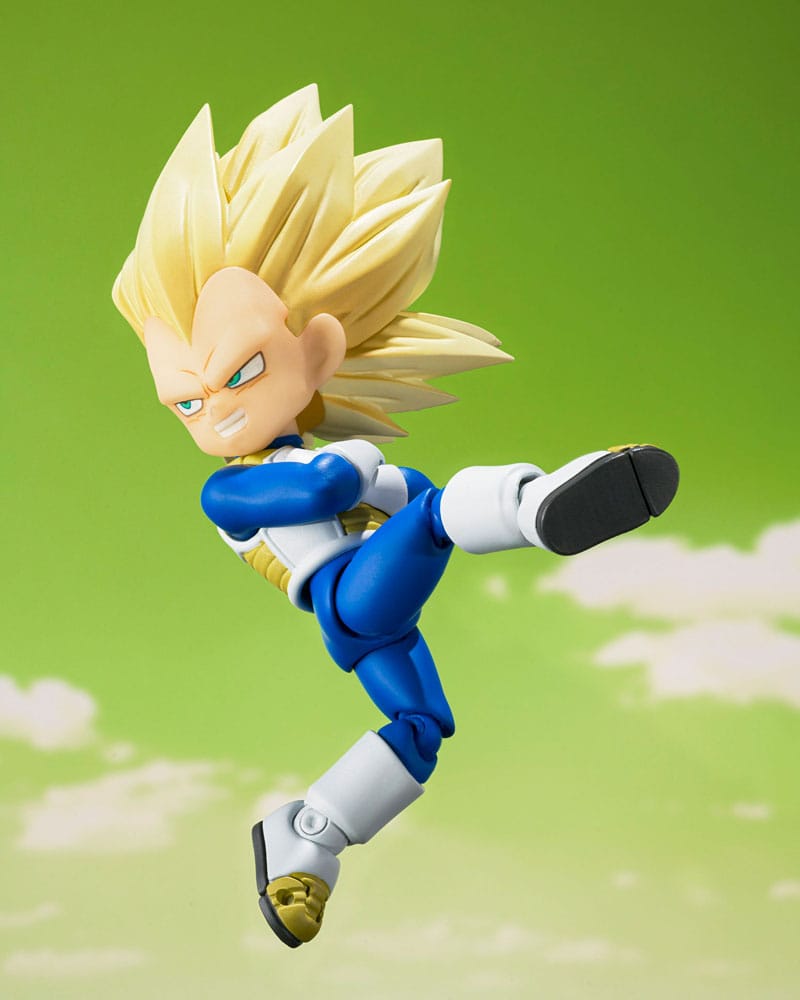 Bandai Tamashii Nations Dragon Ball Daima Vegeta Super Saiyan Level 3 (mini) S.H.Figuarts Actionfigur