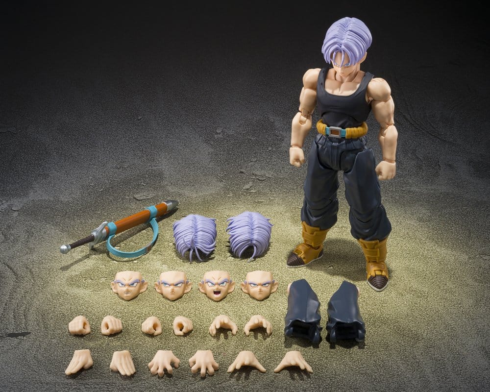 Bandai Tamashii Nations Dragon Ball Z Trunks Group Base Ver.B S.H.Figuarts Limited Edition Actionfigur