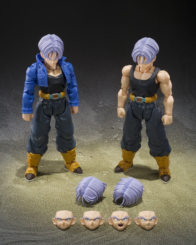 Bandai Tamashii Nations Dragon Ball Z Trunks Group Base Ver.B S.H.Figuarts Limited Edition Actionfigur