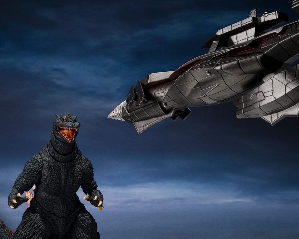 Bandai Tamashii Nations Godzilla Final Wars Godzilla Heat Ray Ver. vs. New Gotengo S.H.MonsterArts Actionfigur