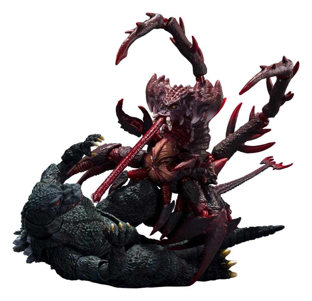 Bandai Tamashii Nations Godzilla vs. Destroyah S.H.MonsterArts Godzilla Jr & Destoroyah Evolution Set Actionfigur