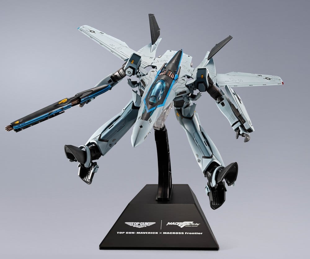 Bandai Tamashii Nations Macross DX Chogokin VF-25 Messiah Valkyrie Top Gun Maverick Ver. Actionfigur