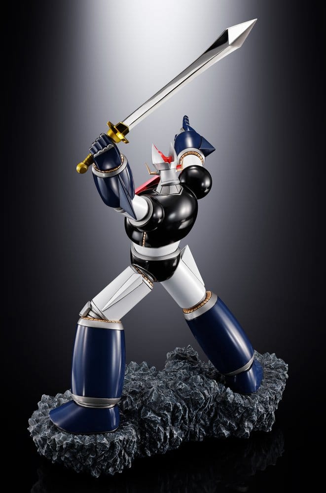 Bandai Tamashii Nations Mazinger Figuarts Zero Double Mazinger Metallic Touch Statue