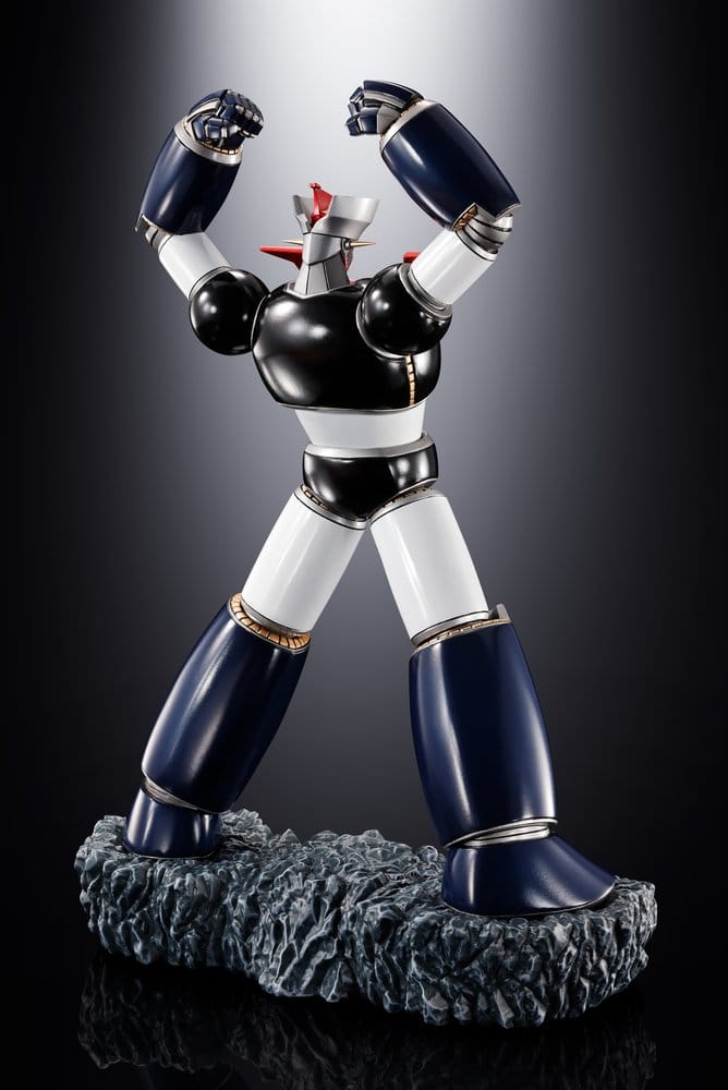 Bandai Tamashii Nations Mazinger Figuarts Zero Double Mazinger Metallic Touch Statue