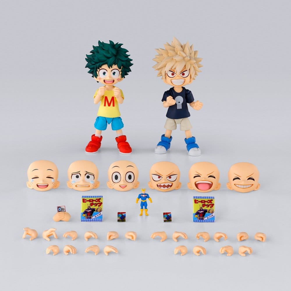 Bandai Tamashii Nations My Hero Academia Izuku Midoriya & Katsuki Bakugo -Childhood Set- S.H.Figuarts Actionfigur