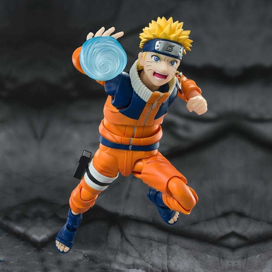 Bandai Tamashii Nations Naruto S.H.Figuarts Naruto Uzumaki The No.1 Most Unpredictable Ninja Reissue Actionfigur