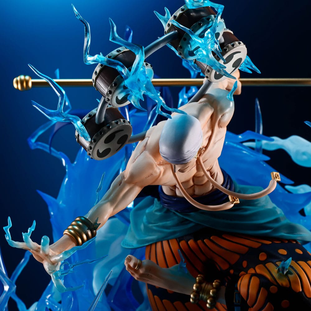 Bandai Tamashii Nations One Piece Enel -Sixty Million Volt Lightning Dragon FiguartsZERO Extra Battle PVC Statue